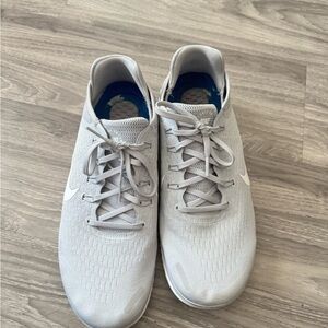 Nike Gray Sneakers with Cushioned Sole and Breathable Mesh